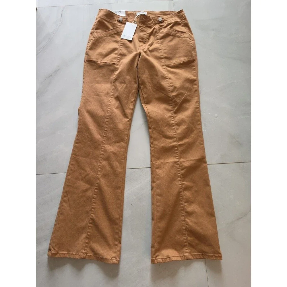 Kensie Jeans High-Rise  Size 10/30 (Caramel Color) Pants - New With Defects